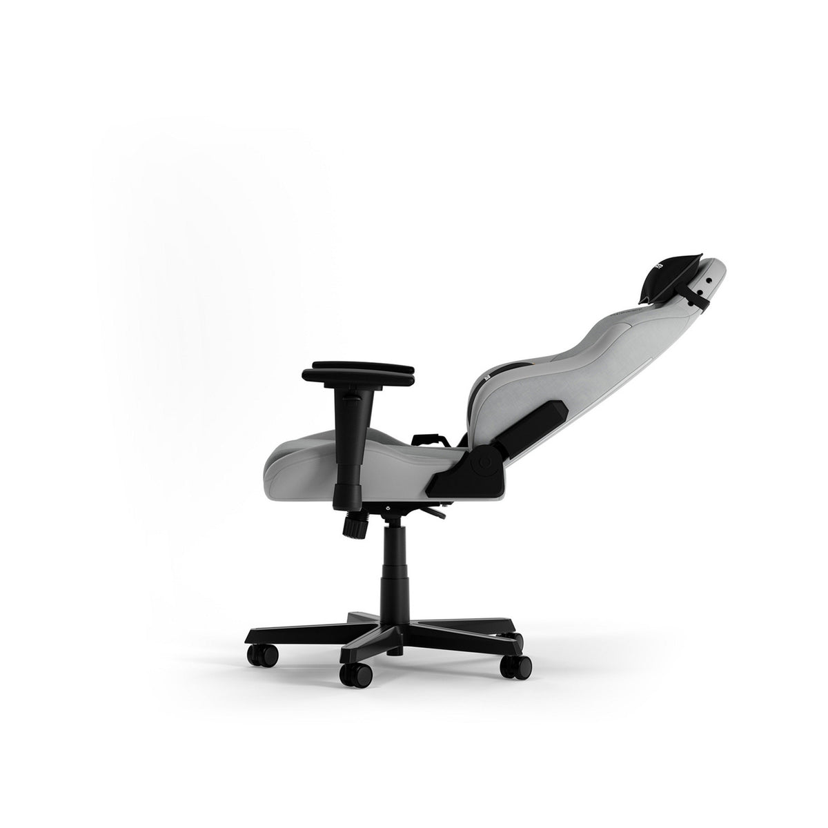 Krzesło do gier Dxracer drifting l z szarego materiału (szary)