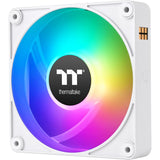 Thermaltake ct120 ex argb Sync wentylator chłodzący do komputera śnieg (zestaw 3 wentylatorów) wentylatory do obudowy (biały, 3 sztuki, 120 x 120 x 25 mm, pwm)