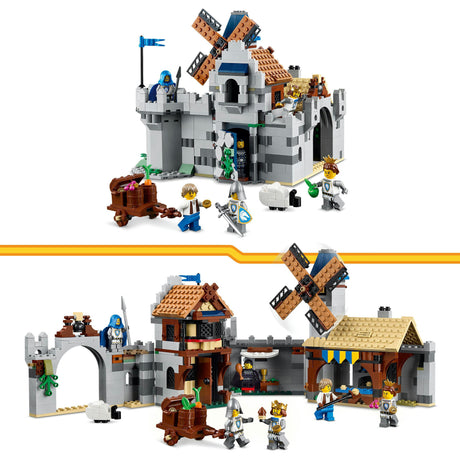 Lego® Creator Średniowieczny zamek 3 w 1 z rycerzami na koniach - 31168