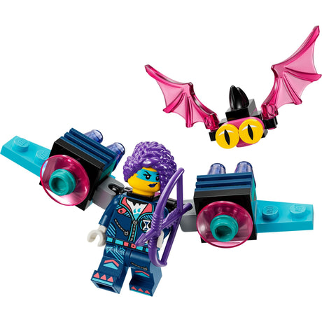 Lego Dreamzzz - zabawka konstrukcyjna przypominająca plecak odrzutowy Zoey Z-Blob i pająk Bunchu (30660)
