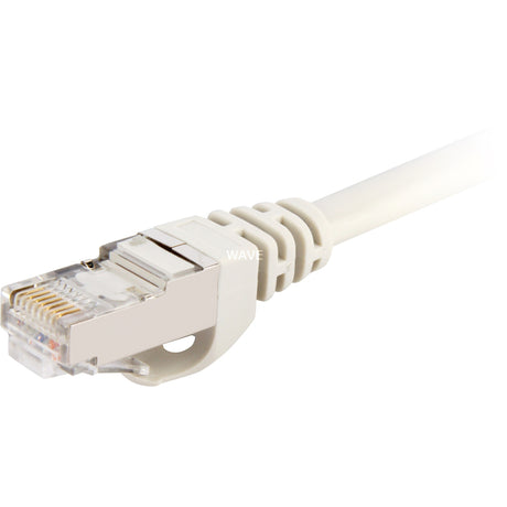 Kabel sieciowy Sharkoon kat.6 (szary, 0,25m, SF UTP, RJ-45)