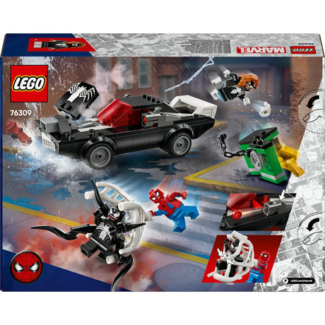 Lego® Marvel Spider-Man kontra klasyczny samochód Venoma - 76309