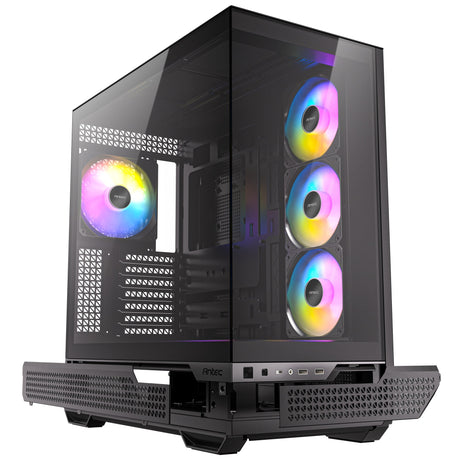 Obudowa midi tower Antec c7 argb (czarna | 2x USB-A | 1x USB-C | szkło hartowane)