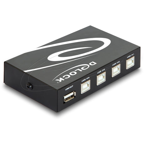 Przełącznik Delock USB 2.0 4-portowy ręczny przełącznik USB