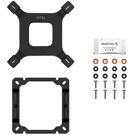 Chłodnica procesora Deepcool AG400 ARGB V2 (czarna)