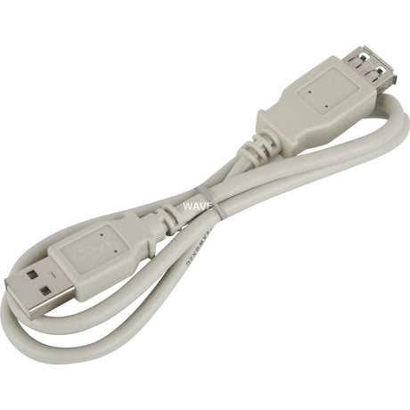 Przedłużacz Goobay USB 2.0 (szary, 0,6 m)
