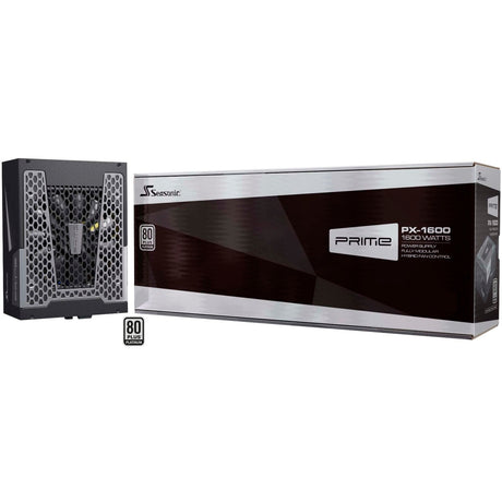 Modułowy zasilacz Seasonic Prime PX-1600 o mocy 1600 W (czarny, 2x 12VHPWR, 8x PCIe)