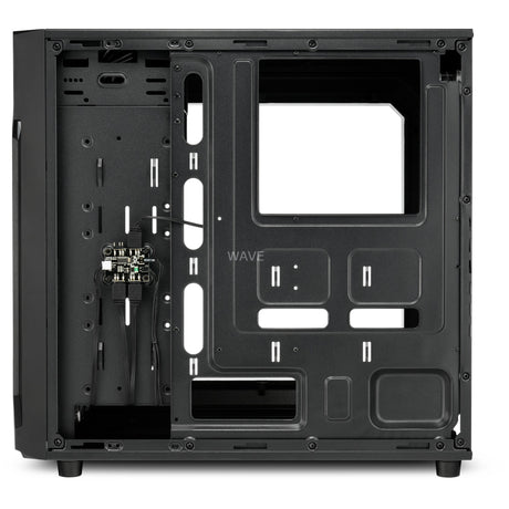 Obudowa midi tower Sharkoon vg6-w rgb (czarna | 4x usb-a | rgb | okno)