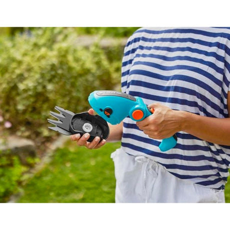 Akumulatorowe nożyce do trawy Gardena Comfortcut li nożyce do trawy (turkusowo-czarne, w tym akumulator litowo-jonowy 3,0ah)