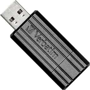 Pendrive USB Verbatim w prążki 16 GB (czarny, USB 2.0)