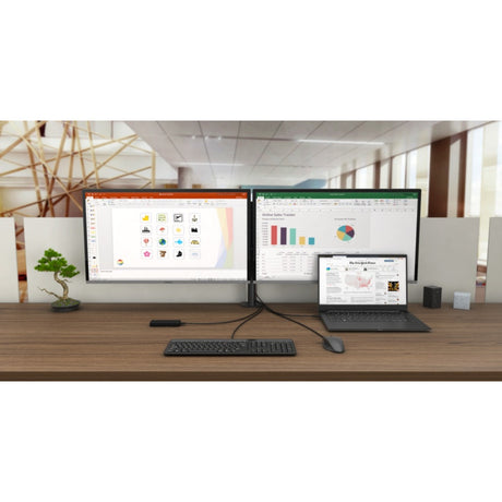Stacja dokująca I-tec USB-C HDMI DP z zasilaniem 100 W (czarna)