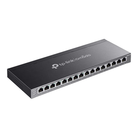 Tp-link omada sg2016p 16-poort gigabit smart switch (zwart, 8x poe+)