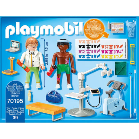 Playmobil miejskie życie - zabawki konstrukcyjne do ćwiczeń fizjoterapeutycznych (70195)