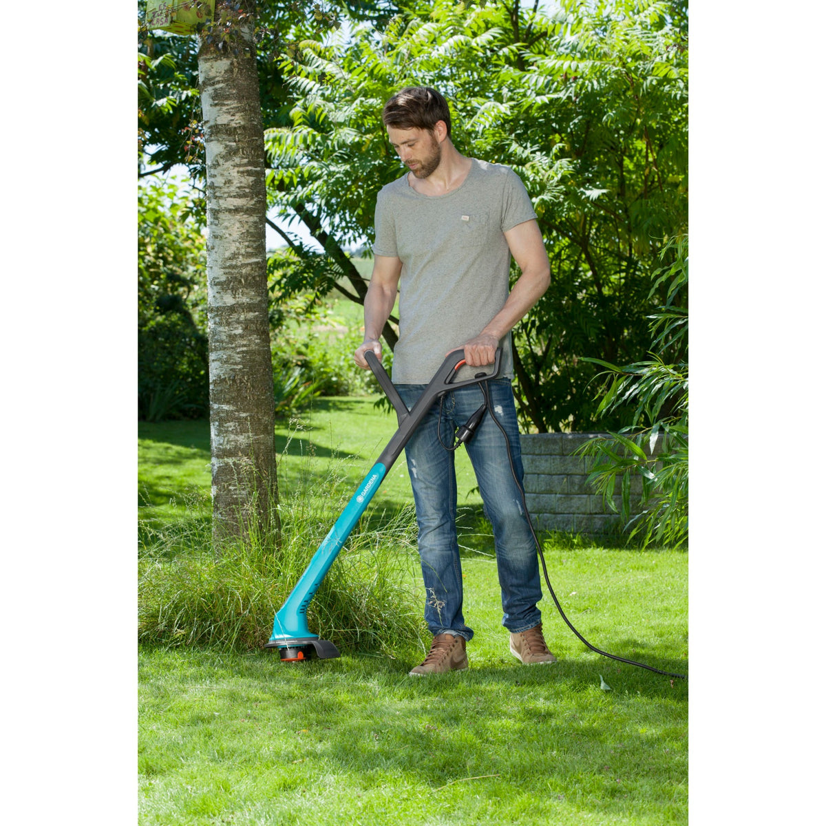 Podkaszarka Gardena 350 23 - podkaszarka do trawy - średnica cięcia 230
