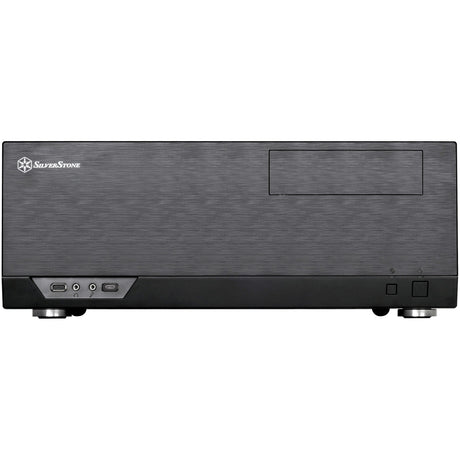 Obudowa Silverstone SST-GD09B-C HTPC (czarna | 1x USB-A | 1x USB-C)