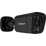 Foscam V8EP-B, kamera bezpieczeństwa IP 8MP UHD POE z funkcją wykrywania osób i pojazdów (czarna, POE)