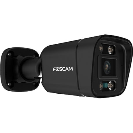 Foscam V8EP-B, kamera bezpieczeństwa IP 8MP UHD POE z funkcją wykrywania osób i pojazdów (czarna, POE)