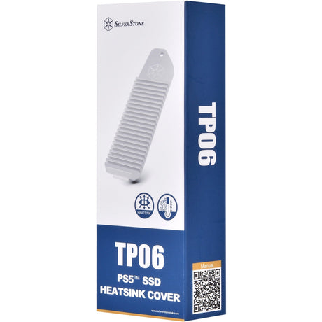 Radiator Silverstone tp06 (srebrny, do konsoli Playstation 5)