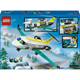 Lego ® miejski samolot ambulansu, zabawkowy samolot - 60465