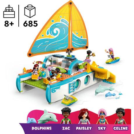 Lego Friends Wycieczka łodzią przygodowa zabawka dla dzieci - 42664