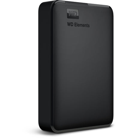 Przenośny zewnętrzny dysk twardy Wd Elements 5 TB (czarny, bu6y0050bbk-wesn, micro-USB-B 3.2 (5 GBit s))