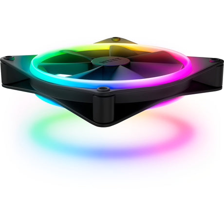 Wentylator obudowy Nzxt f140 rgb duo (czarny, 140 x 140 x 25 mm, pwm, bez kontrolera)
