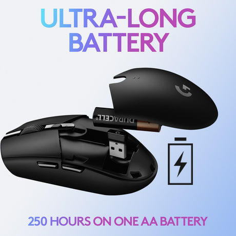 Bezprzewodowa mysz do gier Logitech G305 Lightspeed (biała, 200–12 000 dpi)