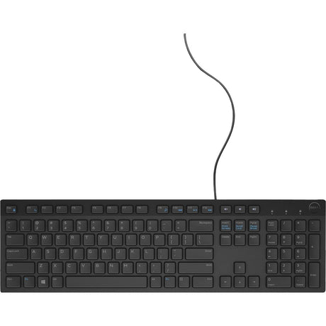 Klawiatura multimedialna Dell KB-216 (czarna, układ US (QWERTY))
