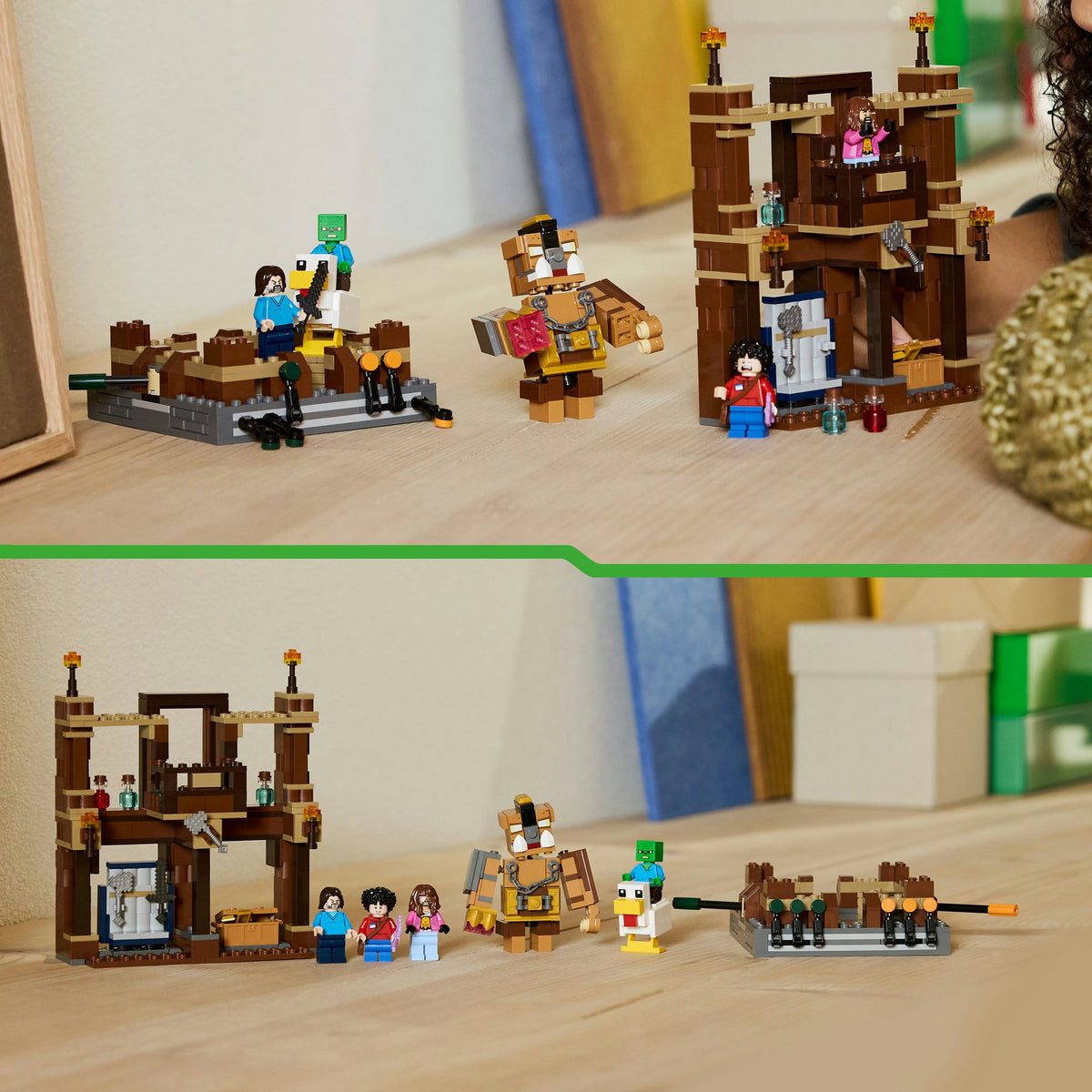 Lego Minecraft arena w leśnej rezydencji - 21272