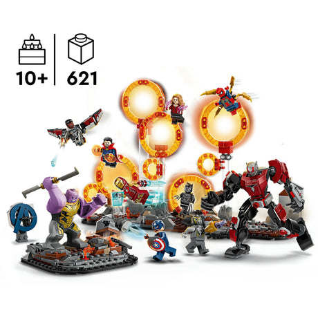 Lego® Marvel Avengers: zestaw do budowania ostatecznej bitwy — 76323