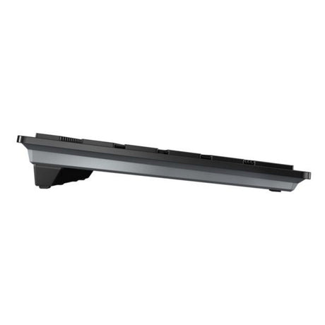 Inteligentna klawiatura Cherry KW 9100 (czarna, układ UE (QWERTY), przełączniki nożycowe, 100%, ABS, USB-C, 2,4 GHz, Bluetooth)