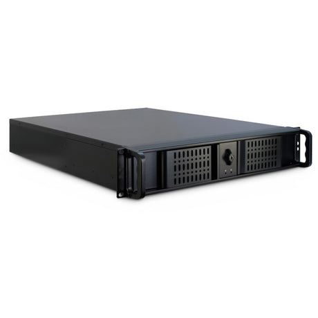 Obudowa rack Inter-tech 2u-2098-sl (czarna | 2x USB-A)