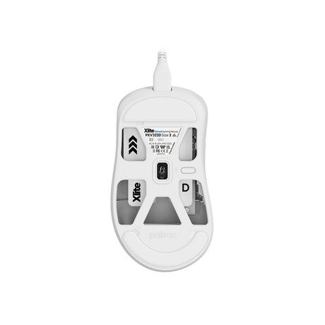 Pulsar xlite medium wired gaming mouse (wit, 26000 dpi)