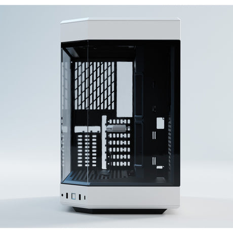 Obudowa midi tower Hyte Y60 (biały czarny | 3x USB-A | szkło hartowane)