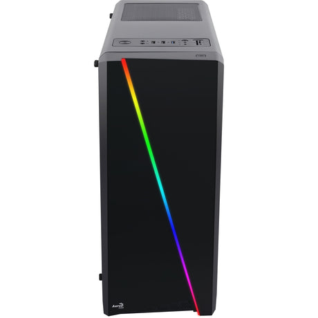 Obudowa Aerocool Cylon Midi Tower (czarna | 3x USB-A | RGB | okienko)