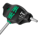 Wera 454 10 hf zestaw imperial 1 zestaw kluczy L z uchwytem T hex-plus (czarno-zielony, z funkcją przytrzymywania, kciuki, 10 sztuk)