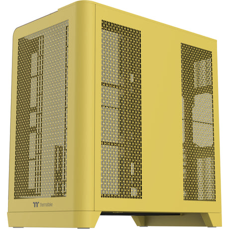 Obudowa midi tower Thermaltake View 390 Air Butter Caramel (żółta | 2x USB-A | 1x USB-C | szkło hartowane)