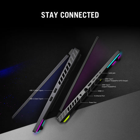 Asus rog strix g16 g614fr-s5252w 16 laptop do gier (szary zielony | r9 9955hx | rtx 5070 ti | 16 GB | 1 TB SSD)