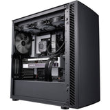 Obudowa midi tower Silverstone seta q1 (czarna | 2x USB-A | 1x USB-C)