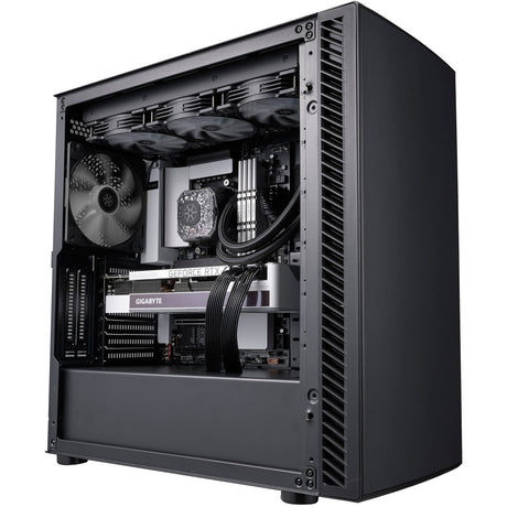 Obudowa midi tower Silverstone seta q1 (czarna | 2x USB-A | 1x USB-C)