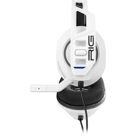 Nauszny zestaw słuchawkowy do gier Nacon rig 300 pro hs (biały, playstation 4, playstation 5, xbox, nintendo switch, pc)