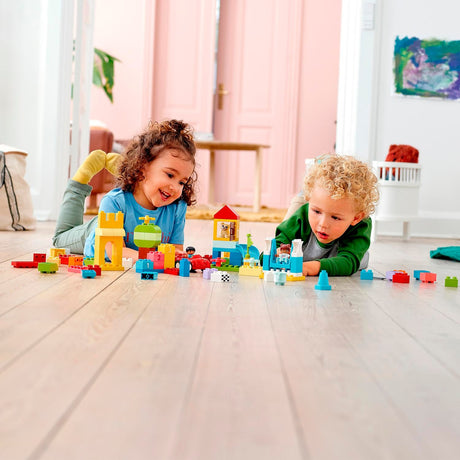 Lego Duplo - zabawki konstrukcyjne z luksusowych pudełek do przechowywania (10914)