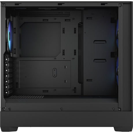 Obudowa midi tower pop air rgb o konstrukcji fraktalnej (czarna | 2x usb-a | rgb | szkło hartowane)