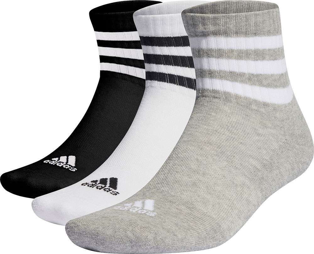 Adidas 3 streifen c spw mid - skarpetki (3 szt.)