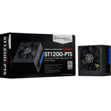 Modułowy zasilacz Silverstone sst-st1200-pts o mocy 1200 W (czarny, 8x pcie)