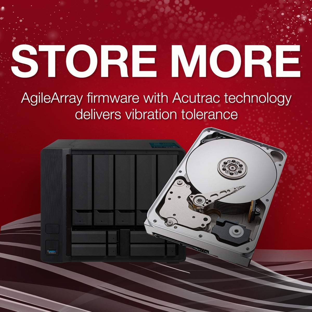 Dysk twardy Seagate ironwolf 8 TB (SATA 600, 24 7)