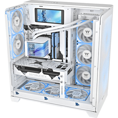 Thermaltake Magcurve 360 Ultra ARGB Sync AIO Liquid Cooler - Snow Edition Chłodzenie wodne (białe)