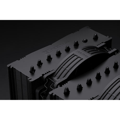 Noctua nf-a14x25r g2 pwm chromax.black case fan (zwart, 140 x 140 x 25 mm)