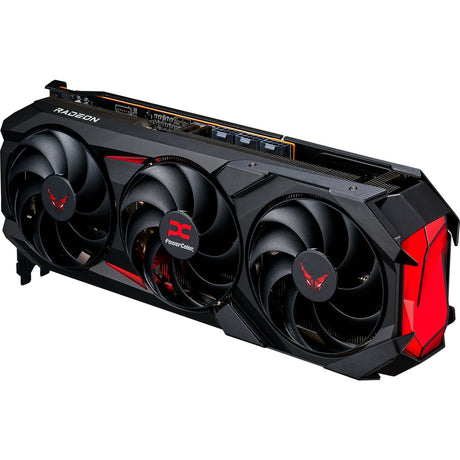 Karta graficzna Powercolor Radeon RX 9070 XT Red Devil 16 GB OC (czarna, RDNA4, GDDR6, 3x Display Port, 1x HDMI 2.1)