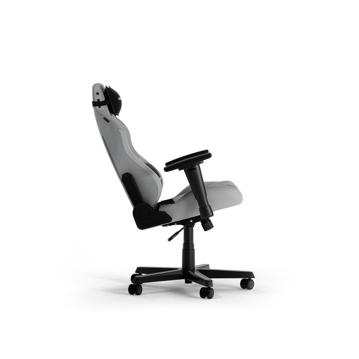 Krzesło do gier Dxracer drifting l z szarego materiału (szary)